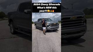 What is NEW for the 2024 Chevy Silverado 1500??