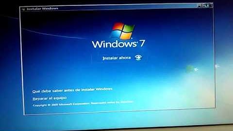 Instalar Windows 7 en Canaima Docente EF10MI2 + Drivers