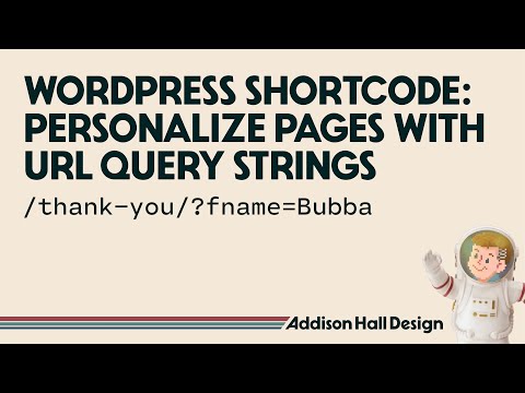 Personalize pages with
