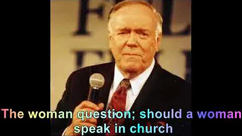 Kenneth E  Hagin - The Woman question; should a woman speak or teach in churches