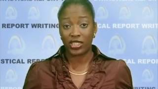 Statistical Report Writing 2