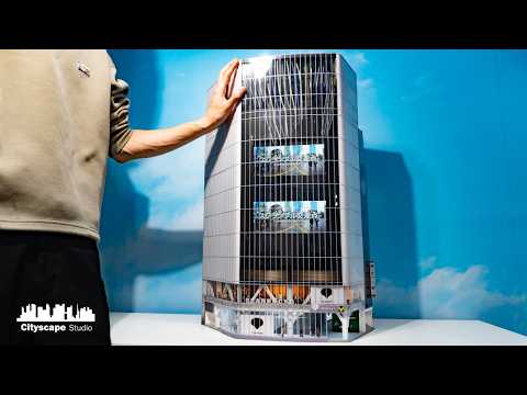 Shibuya Diorama #2】Building the Tsutaya & Starbucks at Scramble