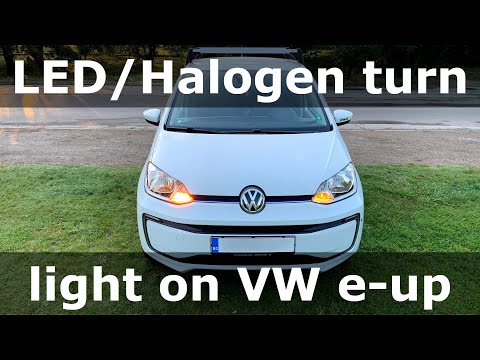 Changing the turn light to LED on VW e-up 