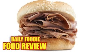 Arby's Roast Beef Classic Review - Sandwich Unwrapping #foodreview