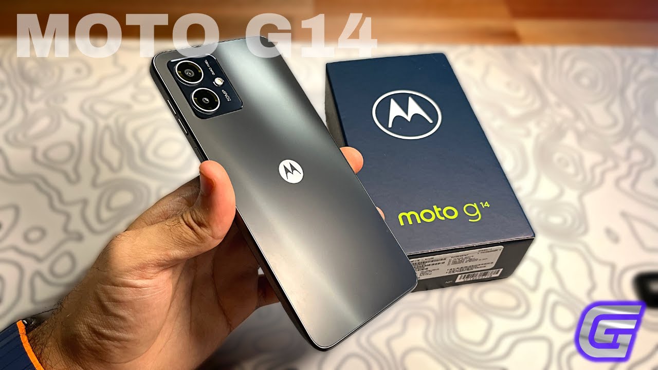 MOTOROLA MOTO G14, CELULAR BARATO - UNBOXING E REVIEW - YouTube