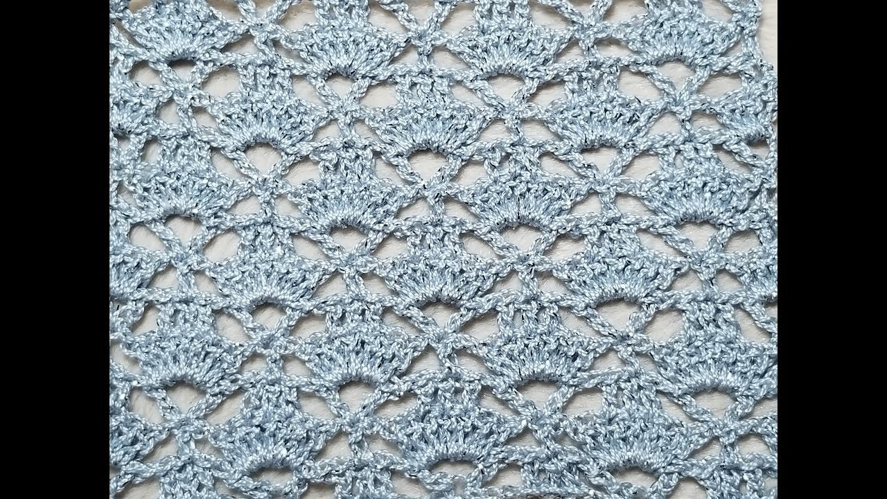 DIY CROCHET PONTO FANTASIA DE 2 CARREIRAS INTERCALADOS