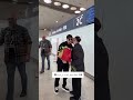 لحظة وصول الشامي الى فرنسا لأحياء حفل الشامي حمادات