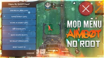 CODM MOD MENU APK COD MOBILE +WALLHACK +AIMBOT + ESP | DOWNLOAD CHEATS NO RECOIL CODM APP