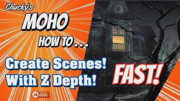 Create Scenes with Depth in Moho.