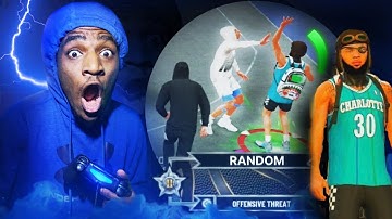 I pretended to be a RANDOM in the park using a DEMIGOD Build on NBA 2K20! UNSTOPPABLE!