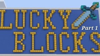 Blockman Go Lucky Block Challenge: Only Use Blue Armor Block. (Part 1)