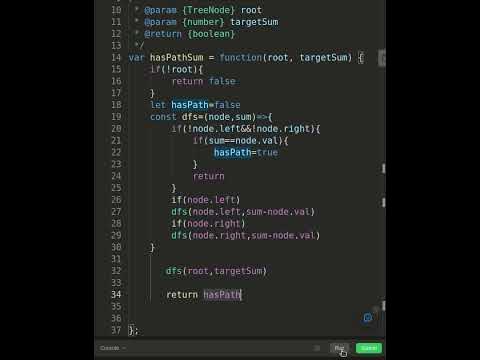 Leetcode 112. Path Sum - YouTube