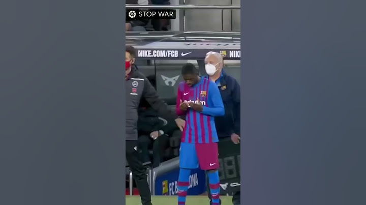 Dembele Silences His Haters 😎