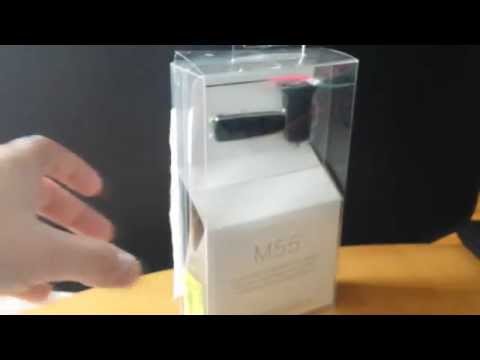 Plantronics M55 Bluetooth headset + Car Charger UNBOXING VIDEO HD
