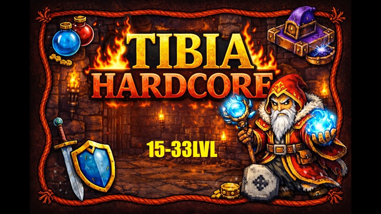 TIBIA HARDCORE #2 Wielki progres