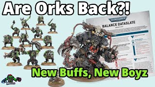 Information Are Orks Back Balance Dataslate Review News
