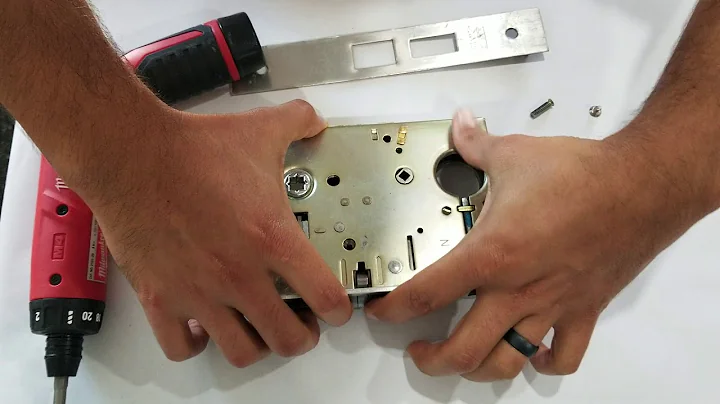 How to Reverse Latch on Marks USA Series 5 Mortise Lock (Auto-Reverse)