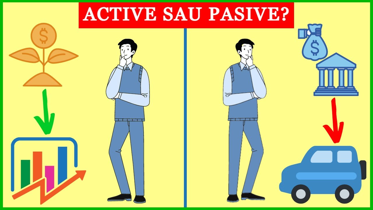 CE CUMPERI CU BANII TAI? LECTIA FUNDAMENTALA IN EDUCATIA FINANCIARA - ACTIVE vs PASIVE