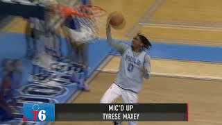 Tyrese Maxey mic’d up at Sixers training camp & more!