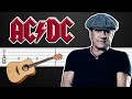 Money Shot - AC/DC Guitar Tutorial, Guitar Tabs, Guitar Lesson