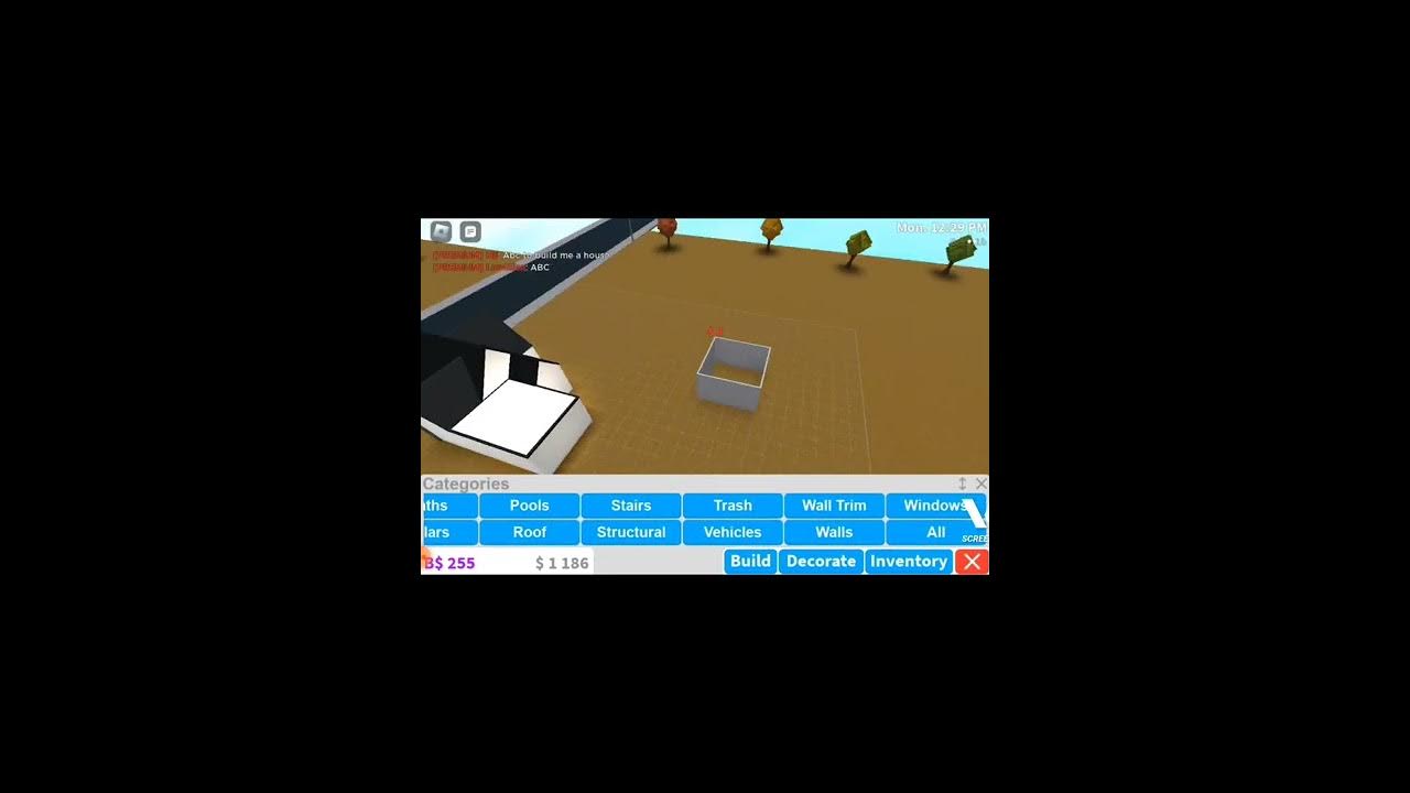 How to build a second floor on Bloxburg Without Gamepass YouTube