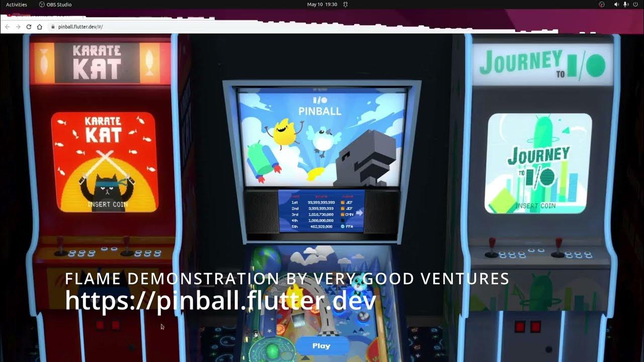 Flutter Flame Pinball Demo by Very Good Ventures is Awesome YouTube