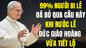 Paus Leo XIV waarschuwt: zeg dit tijdens de Heilige Communie, anders verlies je de genade!