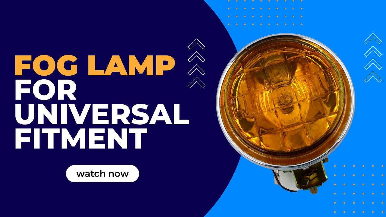 Fog Lamp for Mahindra Jeep | Truck lights |Car Lights  | Bikes |Tractor |