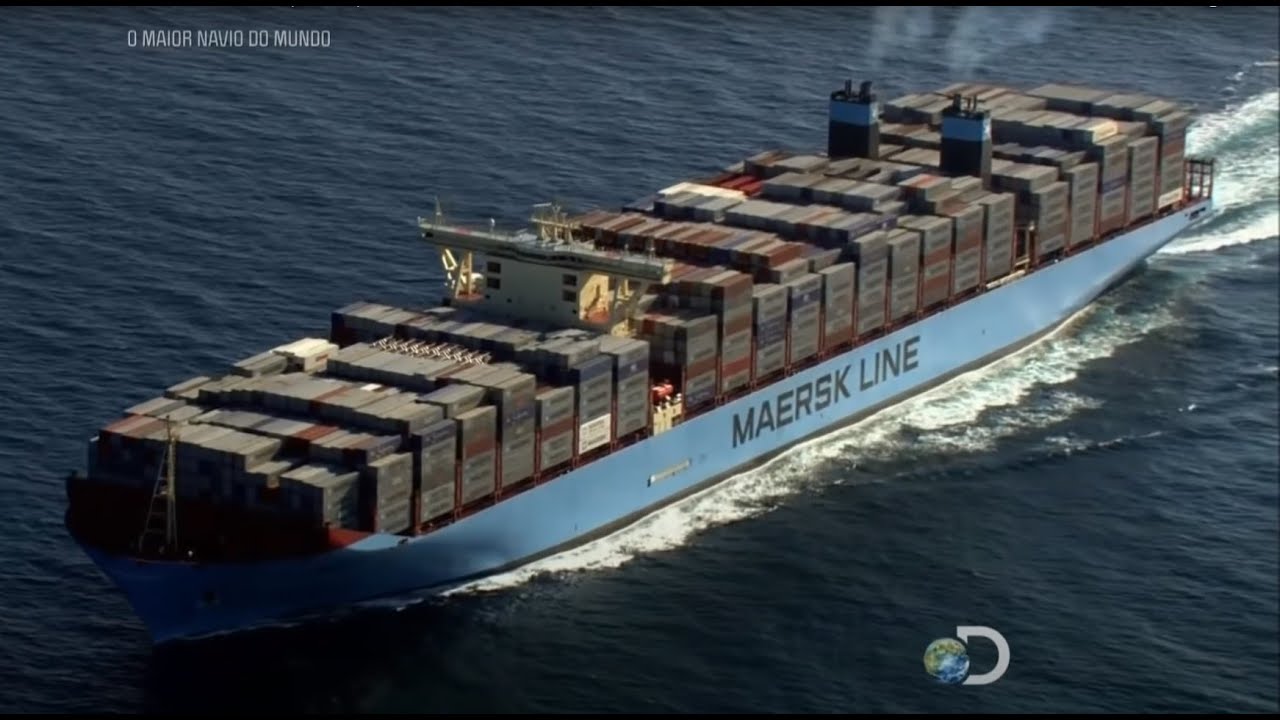 O Maior Navio do Mundo   Casco Gigante   Full HD   continuao link na Descrio