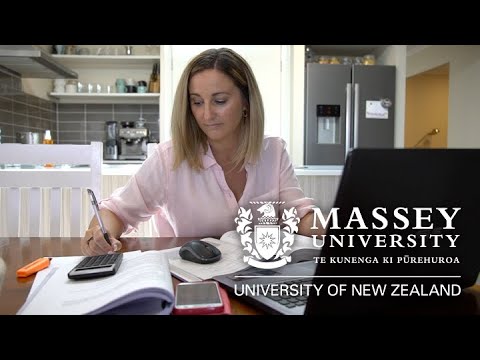 Study online with Massey University