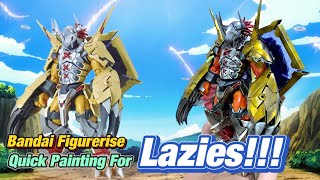 Figurerise Wargreymon 【Amplified】Review + Quick (Lazy style) Repaint steps