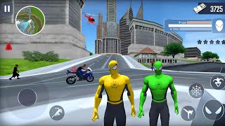Süper Kahraman Örümcek Adam Oyunu - Spider Rope Hero Gangstar Newyork City #11 - Android Gameplay