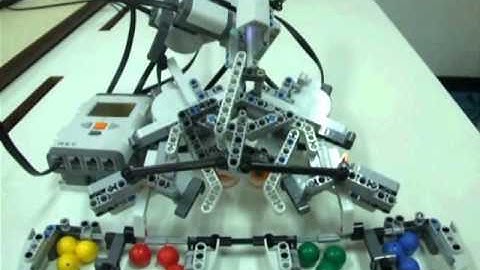 A fast NXT 2.0 ball sorter