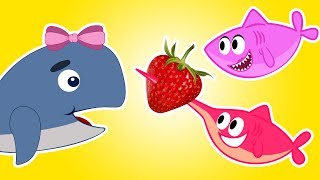 Whale Strawberry Take Away by Swordfish and Baby Shark +More Songs for Kids