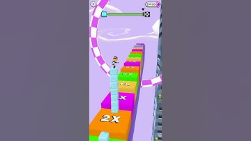 Cube Surfer Level 88 #Shorts #CubeSurferGameplay