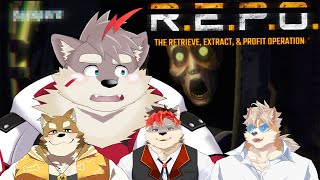 【コラボ配信】犬4匹でお化け退治をしよう！（R.E.P.O）　【一樹くん/忠犬わちゃ公/御前田レイ】