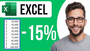 How To Subtract Percentage On Excel