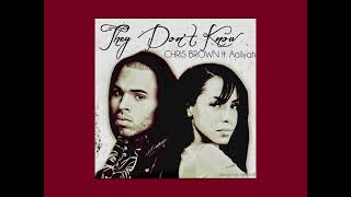 Chris Brown feat. Aaliyah - They don't know||sped up