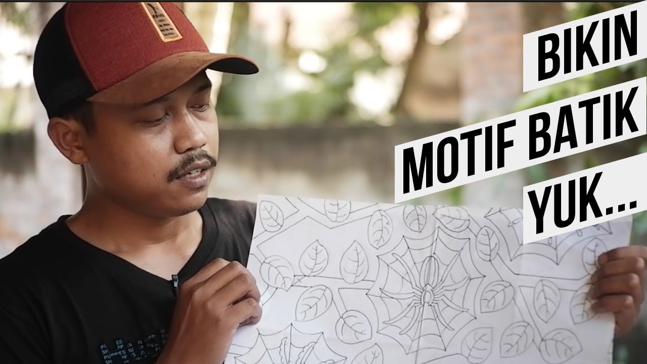 [Eps 13] TIPS MEMBUAT POLA MOTIF BATIK (teknik tubruk)