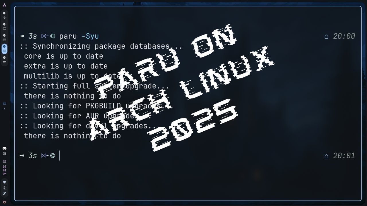 How to Install paru(AUR helper) on Arch Linux | Episode 1 | The Ultimate guide to Arch Linux