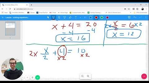Lesson - solving equations involving fractions (part 2)