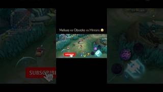 Melissa vs Obsidia vs Minions😂🔥#mobilelegends #mlb #mlbb #melissa #obsidia #minions