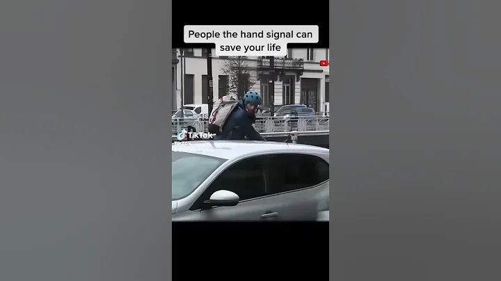 Girl doing hand signal for help