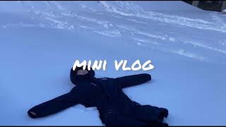 [Mini Vlog] Ep. 2 溫哥華的2月大雪紛飛？！| 校園內就可以玩雪