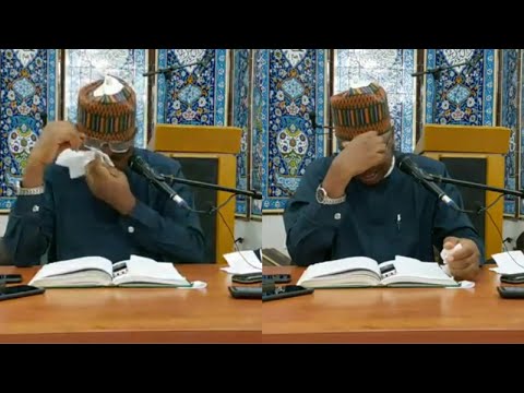 Allahu Akbar!! Daren Yau Minister Dr Isah Ali Pantami Ya Zubar Da Hawaye Akan Abubuwan Da Suke Faruw