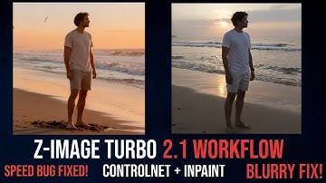 Z-Image Turbo ControlNet 2.1 with Depth V3: Inpainting (No More Blurry Images)