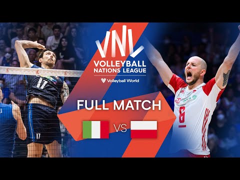 🇮🇹 ITA vs. 🇵🇱 POL - Full Match | Final 3-4 | Men's VNL 2022