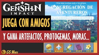 Gana Protogemas y Moras por INVITAR A TUS AMIGOS a Genshin Impact | 10 CÓDIGOS DE INVITACIÓN