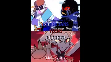 Error Sans Vs Lucifer #edit #fypシ #undertale #sans #hazbinhotel #youtubeshorts #shorts #fyp #error