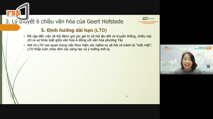 5 yếu to phi văn hóa của hofstede năm 2024